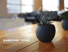 Tablet Screenshot of hardcore-toons.net